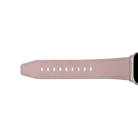 Apple Watch (38/40/SE/41/42mm) Puro E-CLASSIC Vegansk Læder Rem - Lyserød