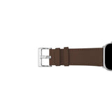 Apple Watch (42/44/SE/45/46/49mm) Puro E-CLASSIC Vegansk Læder Rem - Brun