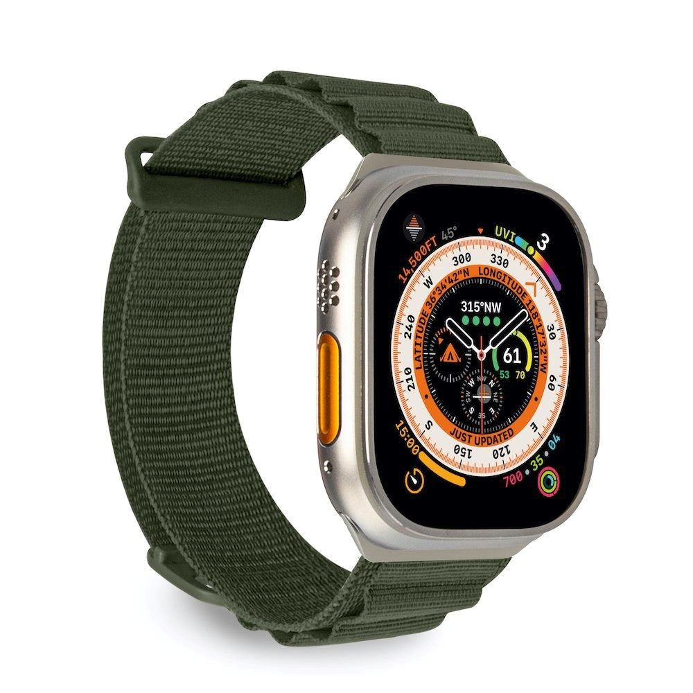 Apple Watch (42/44/SE/45/46/49mm) Puro EXTREME Rem - Mørkegrøn