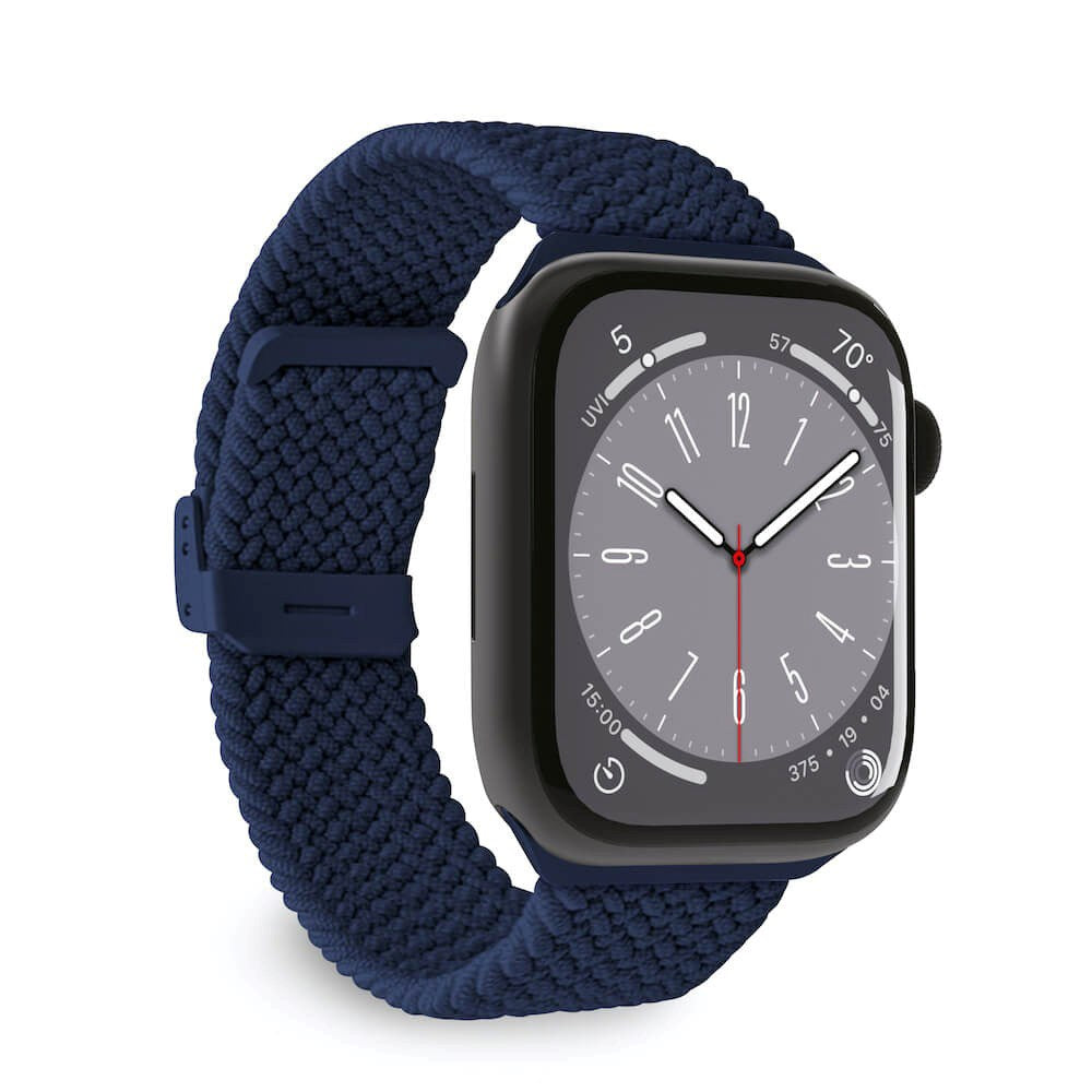 Apple Watch (42/44/SE/45/46/49mm) Puro LOOP Rem - Mørkeblå