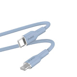 PURO Soft - USB-C til Lightning Kabel - 1.5m - Blå