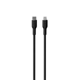 PURO Soft - USB-C til Lightning Kabel - 1.5m - Sort