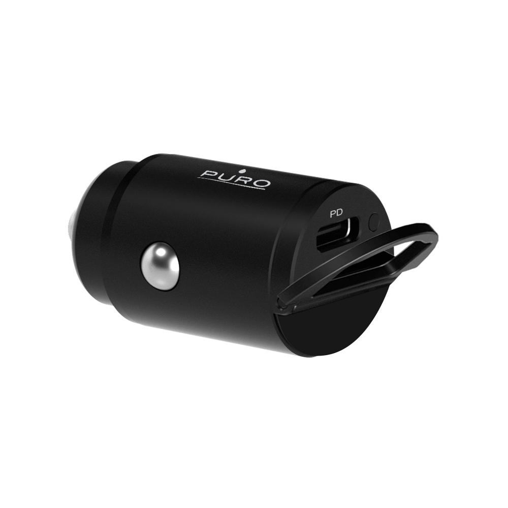 Puro 20W USB-C Biloplader – Kompakt Design