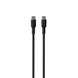 PURO Soft - USB-C til USB-C Kabel - 1.5m - Sort