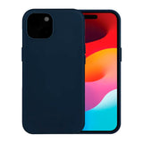 iPhone 16e / 15 / 14 / 13 dbramante1928 Roskilde Cover - 100% Ægte Læder - MagSafe Kompatibel - Blue