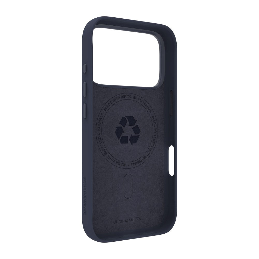 dbramante1928 iPhone 17 Pro Roskilde Kick ICON Bagside Cover - MagSafe Kompatibel - Deep Water