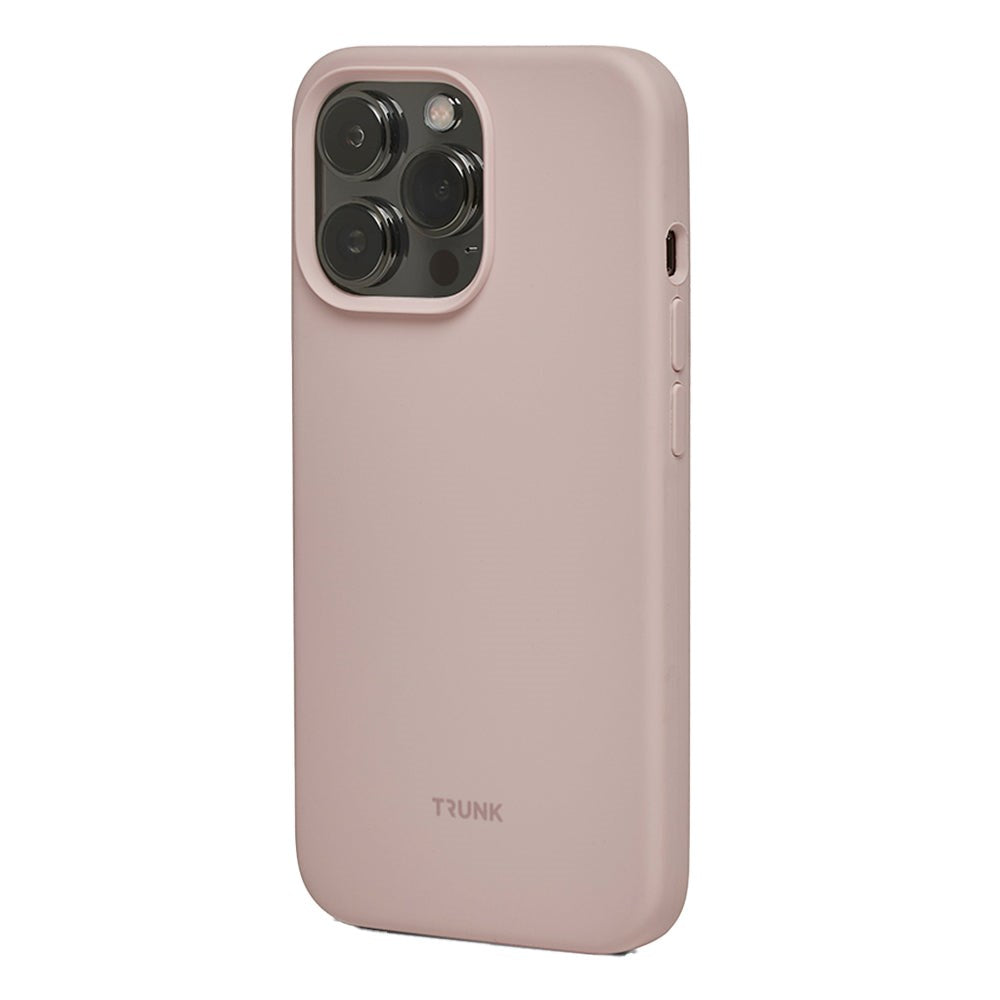 Trunk iPhone 13 Mini Silikone Bagside Cover - Rosa