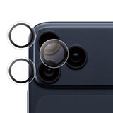 iPhone 17 Pro / 17 Pro Max / 16 Pro / 16 Pro Max Safe by PanzerGlass Kameralinsebeskyttelse - Hærdet Glas - Gennemsigtig / Sort