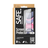 Safe By PanzerGlass® iPhone 11 / XR Edge-to-Edge Skærmbeskyttelse - Case Friendly - Gold Strength - Gennemsigtig / Sort Kant