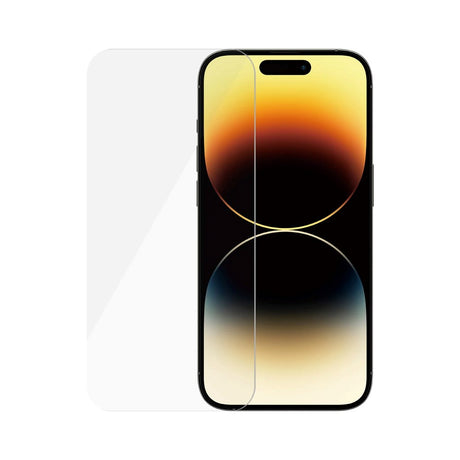 PanzerGlass™️ Skærmbeskyttelse til iPhone 14 Pro - Ultra Wide Fit, Klar og Holdbar