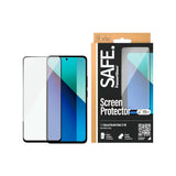 SAFE by PanzerGlass - Xiaomi Redmi Note 13 - Ultra-Wide Fit Skærmbeskyttelsesglas - Gennemsigtig/Sort Kant - (DEMO)