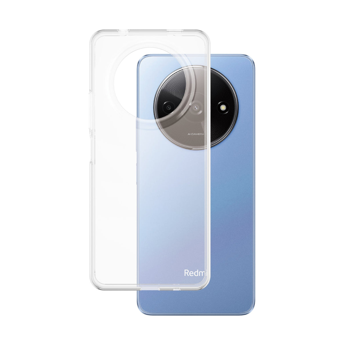 SAFE by PanzerGlass - Xiaomi Redmi A3 - Fleksibel Plastik Cover - Gennemsigtig