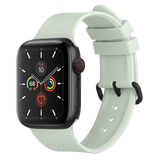 Apple Watch (42/44/SE/45/46/49mm) Native Union Curve Strap Silikone Rem - Grøn