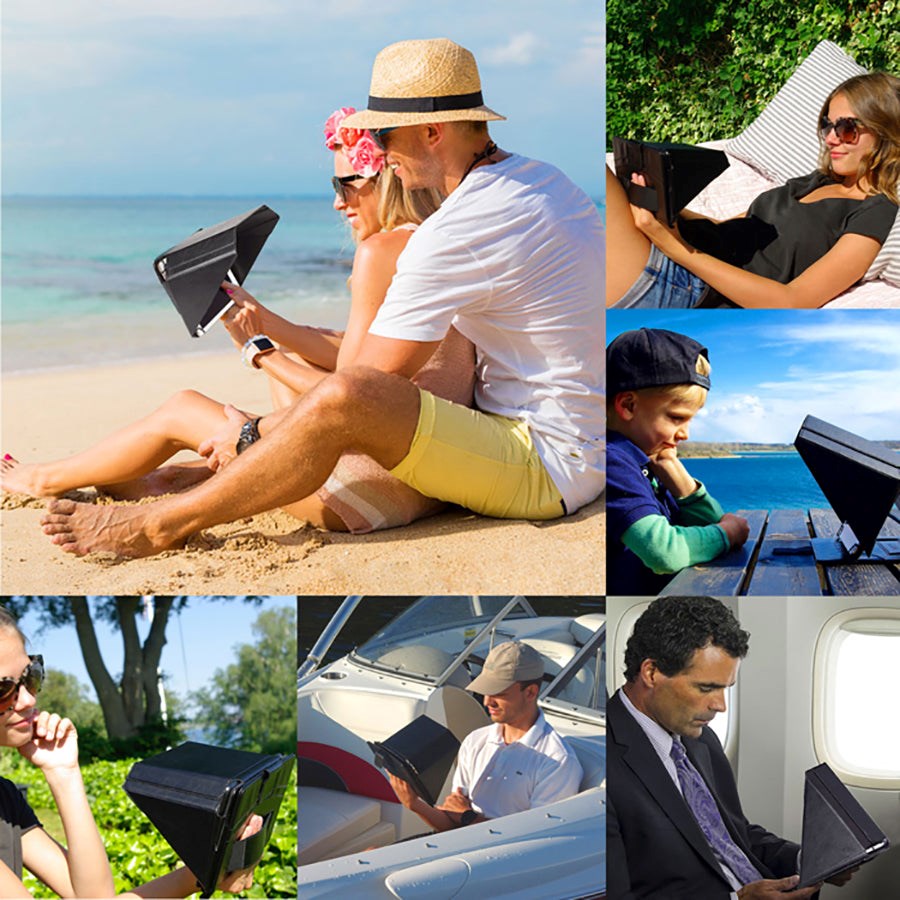 Philbert Cover m. Solafskærmning & Integreret Privacy Til 9.7-11'' Tablets - Sort