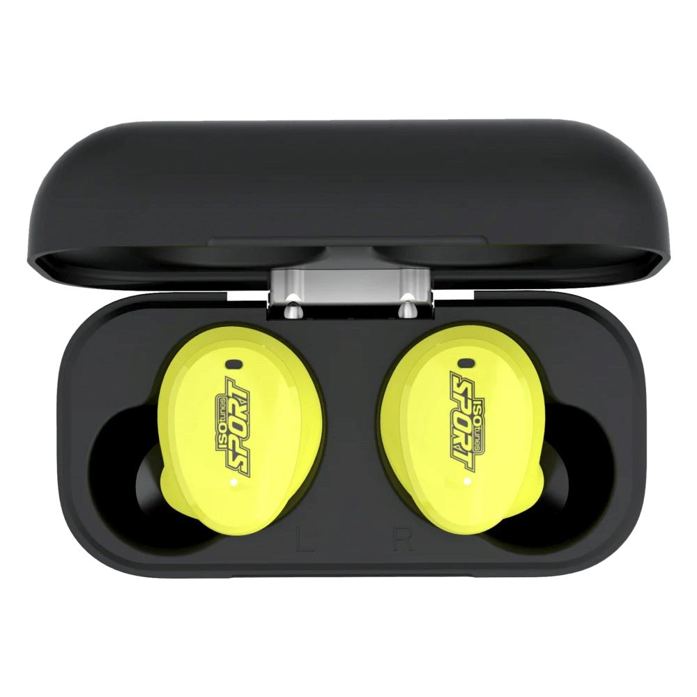 ISOtunes Free Aware EN 352 Wireless In-Ear Headset - Gul - (DEMO)
