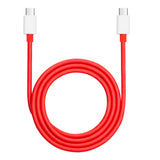 Original OnePlus 12A USB-C til USB-C Data- og Opladerkabel 1m - Rød